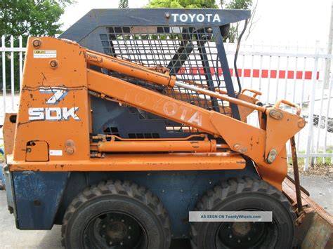 toyota 7 sdk skid steer|toyota sdk7 skid steer parts.